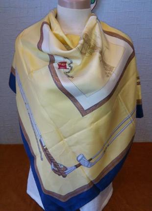 Винтажный шелковый платок lester италия2 фото