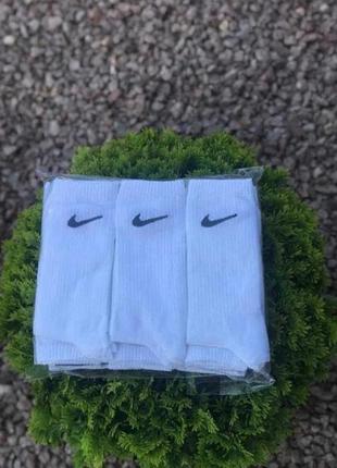 Спортивні високі шкарпетки nike, носки найк тренувальні, унісекс3 фото