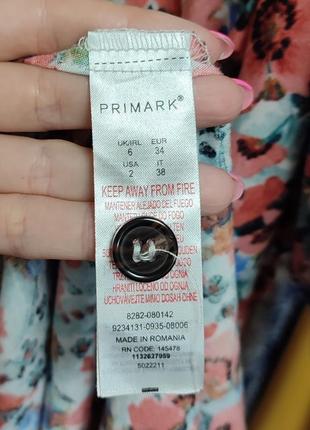 Новое платье миди primark из натуральной ткани6 фото