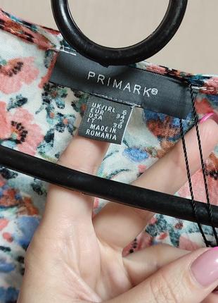 Новое платье миди primark из натуральной ткани8 фото