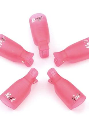 Набір кліпс (прищіпок) для зняття гель-лаку