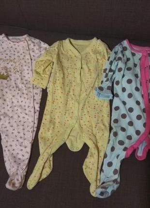 Набор (пакет) вещей на девочку 68 р
