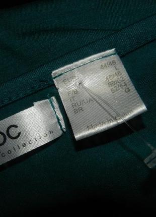 Трикотажная-стрейч,блузка-туника-трапеция с карманами и молнией,большого размера,bonprix9 фото