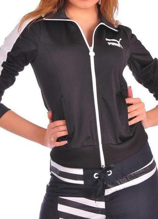 Жіночий спортивний джемпер puma heroes t7 track jacket 557874-18