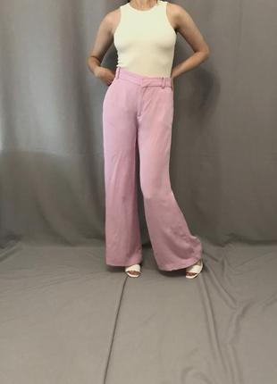 Ідеальні рожеві штани zara2 фото