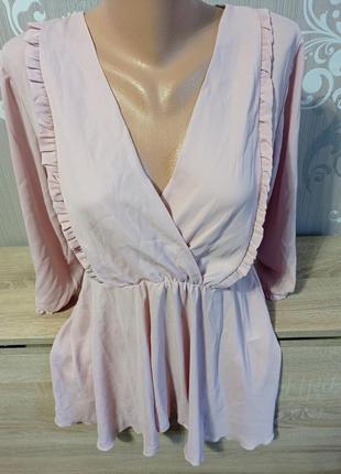 Блуза блузка батал boohoo