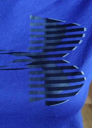 Крутая брендовая синяя футболка under armour (оригинал)5 фото