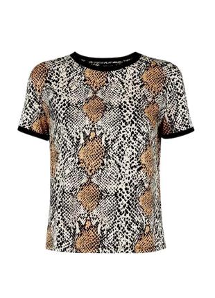 Футболка топ у анімал принт