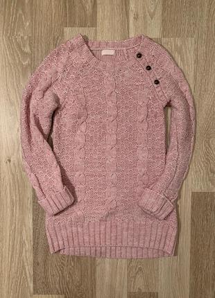 Тёплый свитер - платье next