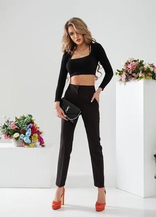 Базовые брюки /жіночі штани класичні