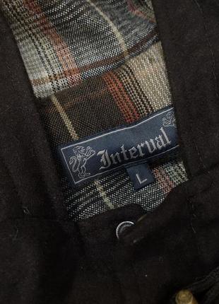 Пальто стильное, interval, коричневое, с капюшоном8 фото
