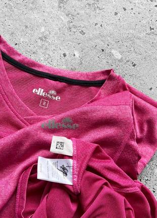 Ellesse women's pink sport t-shirt женская, спортивная футболка6 фото