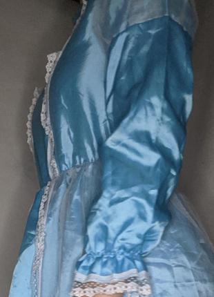 Волшебное сказочное платье принцессы кружево аниме косплей3 фото