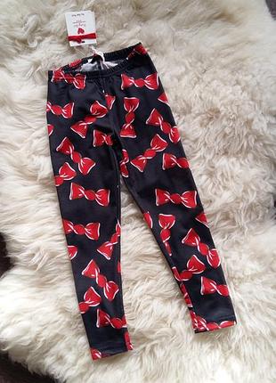 Леггинсы/лосины to be too (италия) на 4-6 лет (размер 104-116)