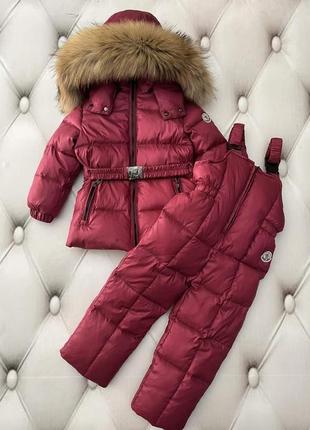 Зимний комбинезон moncler