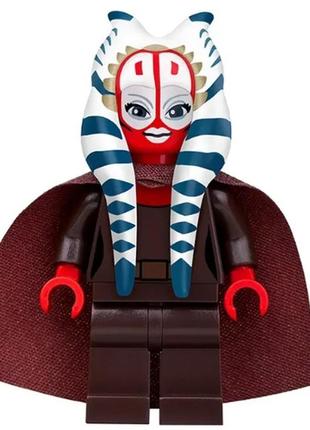 Лего фігурка зоряні війни/star wars — лего мініфігурка клон асокі