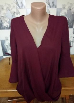 Блуза на запах