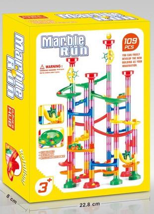 Конструктор-лабіринт marble run 109 деталей 01805