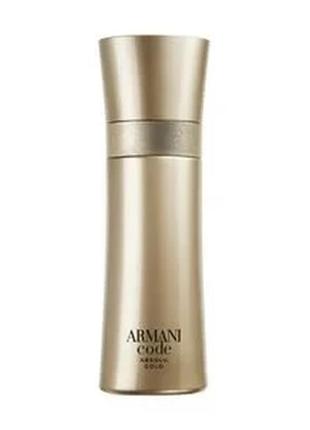 Giorgio armani code absolu gold parfum парфуми чоловічі, 60 мл (тестер)