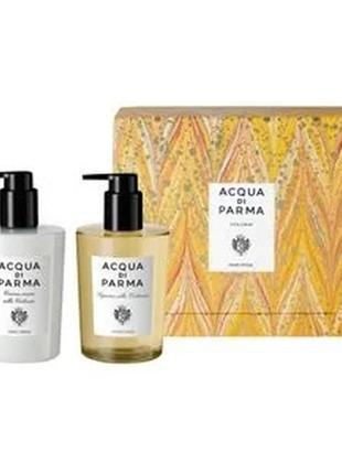 Парфумований набір унісекс acqua di  colonia hand set (мило для рук, 300 мл + крем для рук, 300 мл)