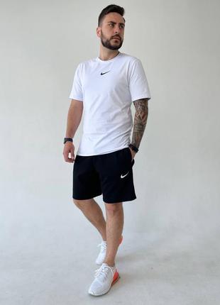 Спортивный летний костюм nike мужской,спортивный костюм на лето,комплект двойка футболка шорты