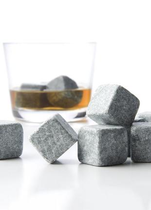 Камені для віскі whiskey stones зі стеатиту (9 шт.)