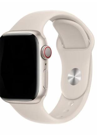 Ремень силиконовый для apple watch 38, 40, 41 mm s-m