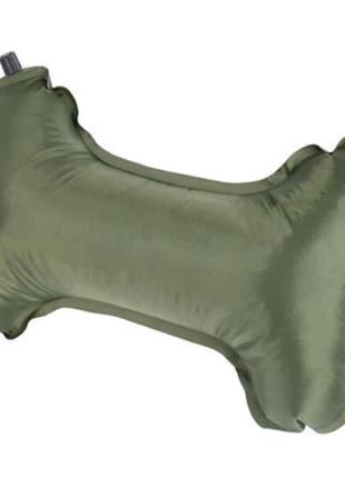 Подушка самонадувна mil-tec neck rest olive