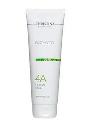 Рослинний пілінг для обличчя christina biophyto 4 а herbal peel, 250 мл