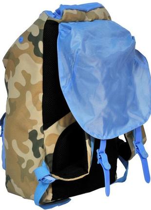Рюкзак daymart для ноутбука 15,6 paso cm-192b камуфляж/блакитний 25 л4 фото