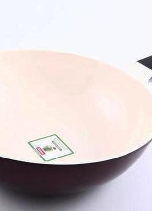 Сковорода глибока fissman olympic ø26см  daymart  з керамічним антипригарним покриттям