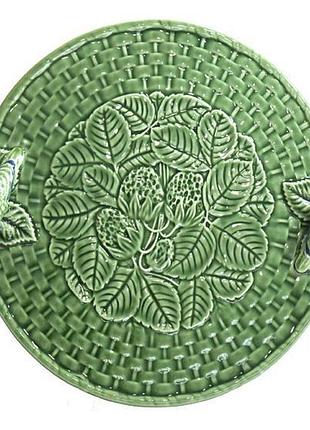 Блюдо bordallo pinheiro queijeiras 37x32.5см  daymart  для сиру