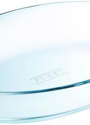 Форма для випічки овальна pyrex essentials 39х27см, жароміцне скло