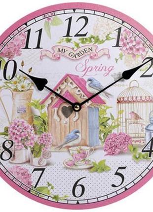 Годинник настінний "my garden" ø29см  daymart