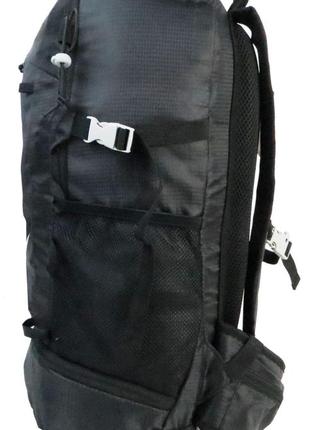 Місткий спортивний рюкзак daymart із дощовиком 30l rocktrail ian389063 чорний7 фото