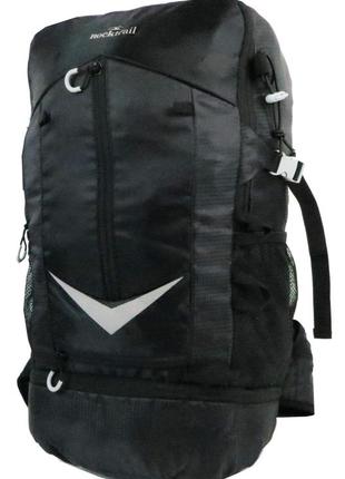 Місткий спортивний рюкзак daymart із дощовиком 30l rocktrail ian389063 чорний3 фото