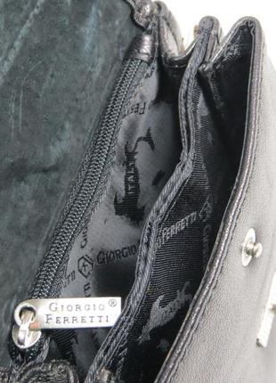 Невелика чоловіча шкіряна сумка daymart для носіння на ремені giorgio ferretti9 фото