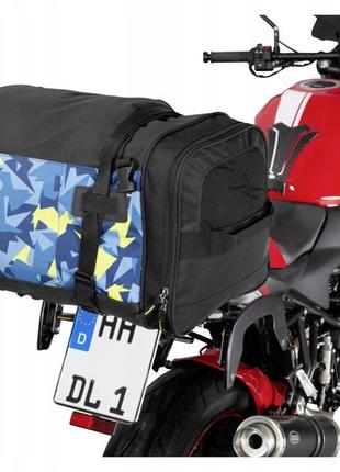Мотосумка daymart дорожня — рюкзак daymart 2 в 1, багажна сумка daymart на мотоцикл 40l louis