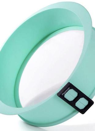 Форма для випічки fissman dalmatia ø25см daymart daymart роз'ємна з жароміцним скляним дном