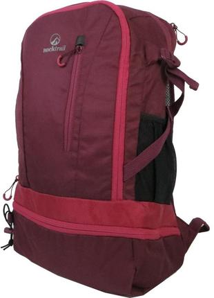 Спортивный рюкзак daymart с дождевиком rocktrail wander-rucksack 25l ian376550 бордовый