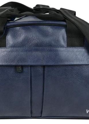 Спортивная сумка daymart для фитнеса из искусственной кожи 16 л wallaby 313 синяя2 фото