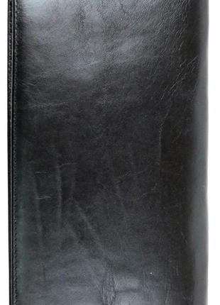 Чехол кожаный для визиток, визитница giorgio ferretti черный3 фото