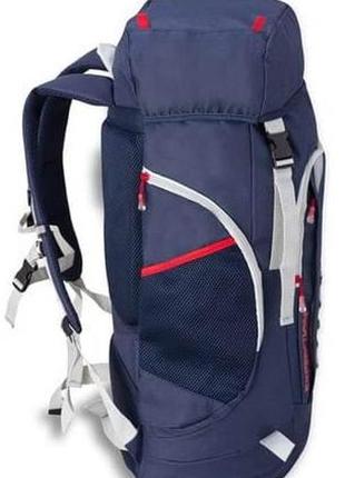 Туристический, походный рюкзак daymart с дождевиком 45l semiline expedition синий3 фото