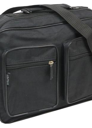 Мужская сумка daymart из нейлона wallaby, украина 2647 черная