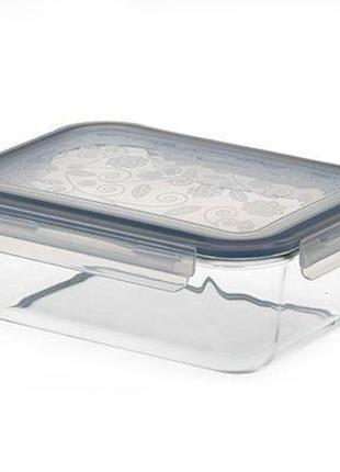 Ємність скляна для зберігання продуктів lock &store 1,8л з герметичною з кришкою защіпкою