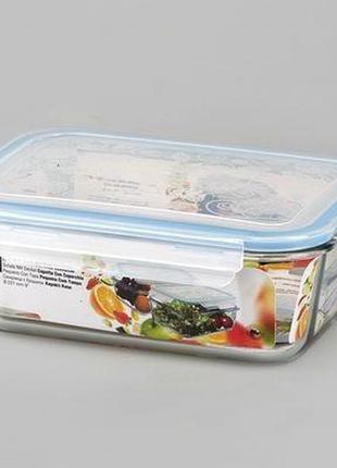 Ємність скляна для зберігання продуктів lock &store 1,8л з герметичною з кришкою защіпкою