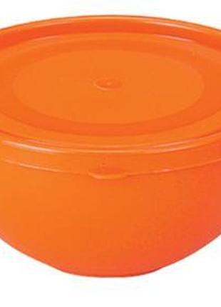 Піала ucsan frosted bowl пластикова 600мл daymart  кругла з кришкою1 фото