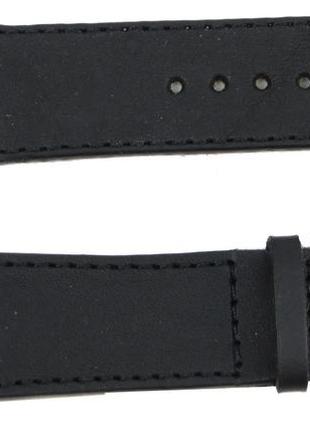 Кожаный ремешок для часов mykhail ikhtyar, ширина 24 мм черный
