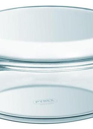 Каструля для запікання pyrex essentials ø20см daymart (1.6л) з кришкою, жароміцне скло