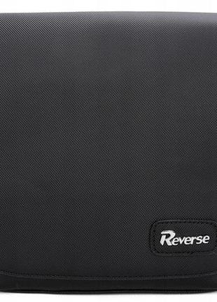 Мужская сумка daymart планшетка из эко кожи pu reverse черная3 фото